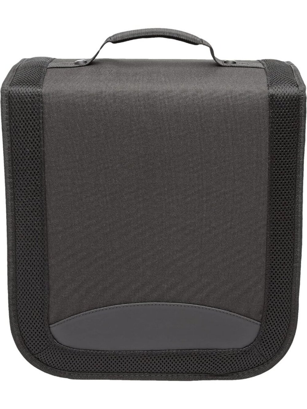 Portable 400-Capacity CD/DVD Storage Binder with Handle - Black, Durable